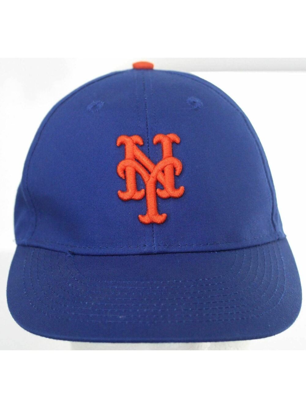 New York Mets MLB Baseball Hat OC Outdoor Sports Youth Strapback Cap Blue/Orange